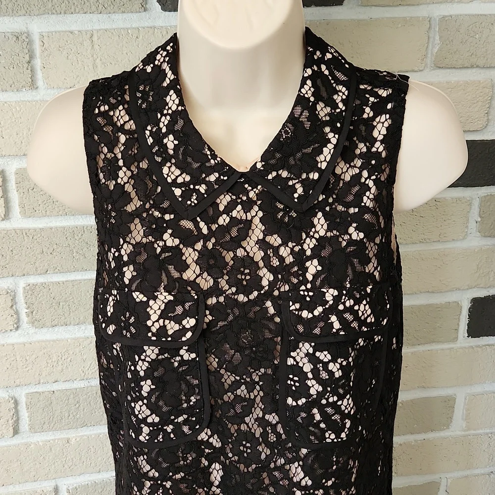 J. Crew Lace Dress Scalloped Hem Dress